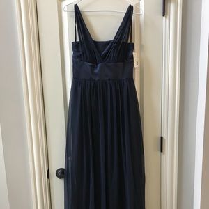 Dessy Collection Formal Dress in Midnight Blue